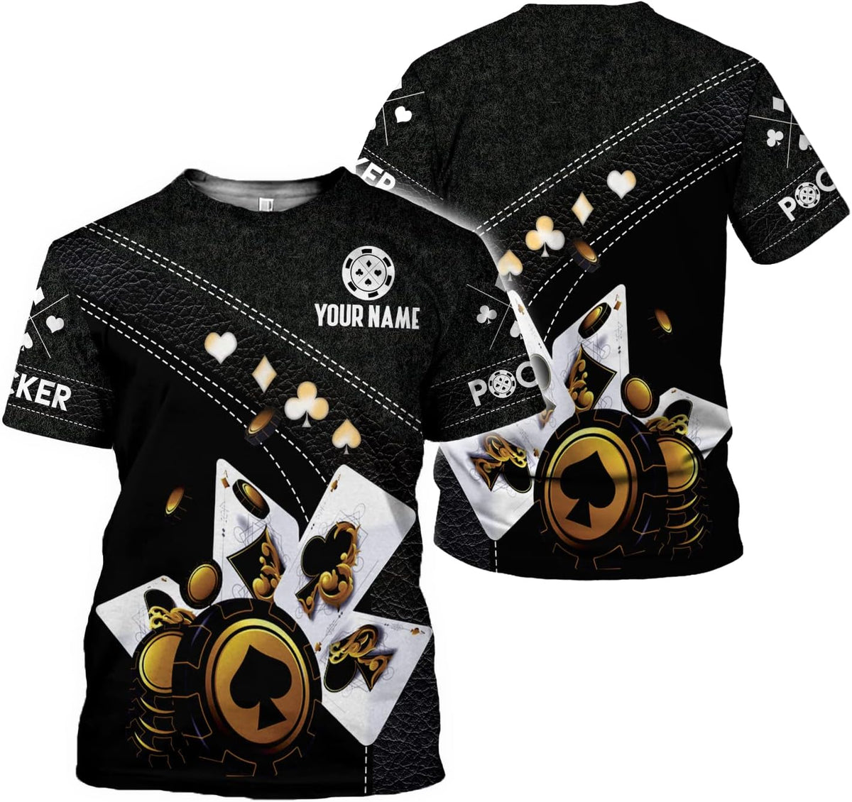 Royal Fight Personalized Poker Shirt 3D Funny Poker Shirt for Men Casino Poker Shirt Gifts Men Women Funny Poker Gift