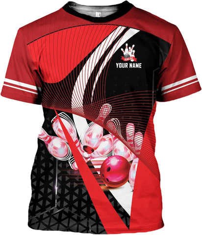 Custom Bowling Shirts, Personalized Name Bowling Shirts Unisex, Bowling Jerseys for Men & Women, Team Bowling Shirt Gift
