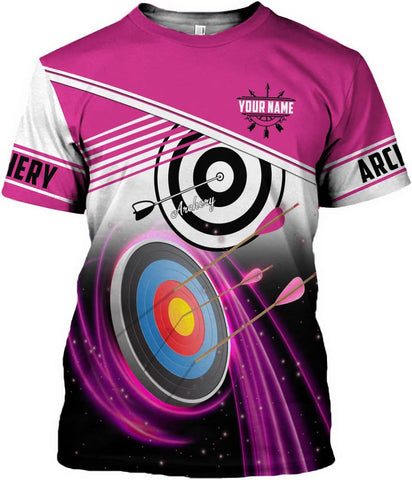 Personalized Men's Archery Shirts, Custom Name & Team Name Jerseys, S-5XL Polo Shirts