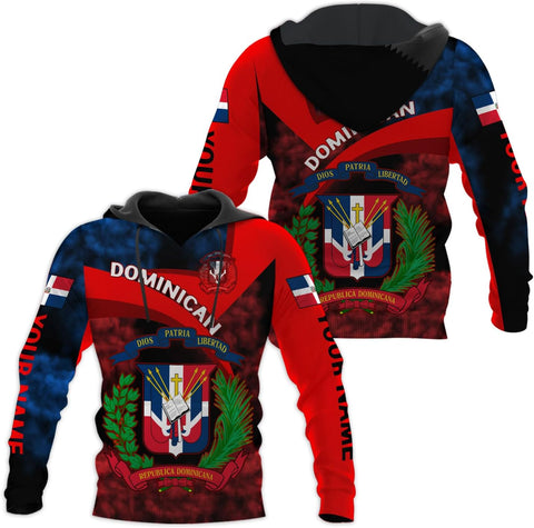 Ligthuy Personalized Dominican Shirt 3D, Dominican Republic Shirts, Dominican Flag Unisex Republica Dominicana Shirt S-5XL