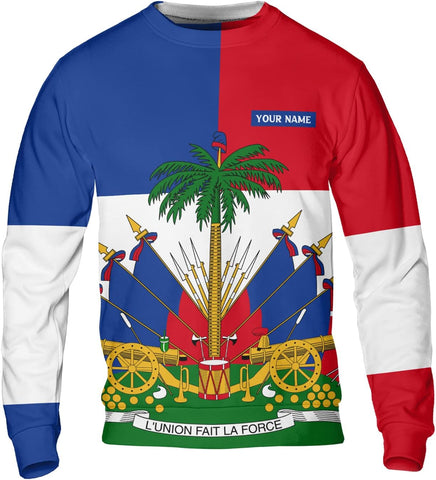 Personalized Haiti Shirt, Haitians Flag Pride Shirt, Haiti Shirts for Men & Women, Haitian Pride Tshirt, Haitian Flag Shirt