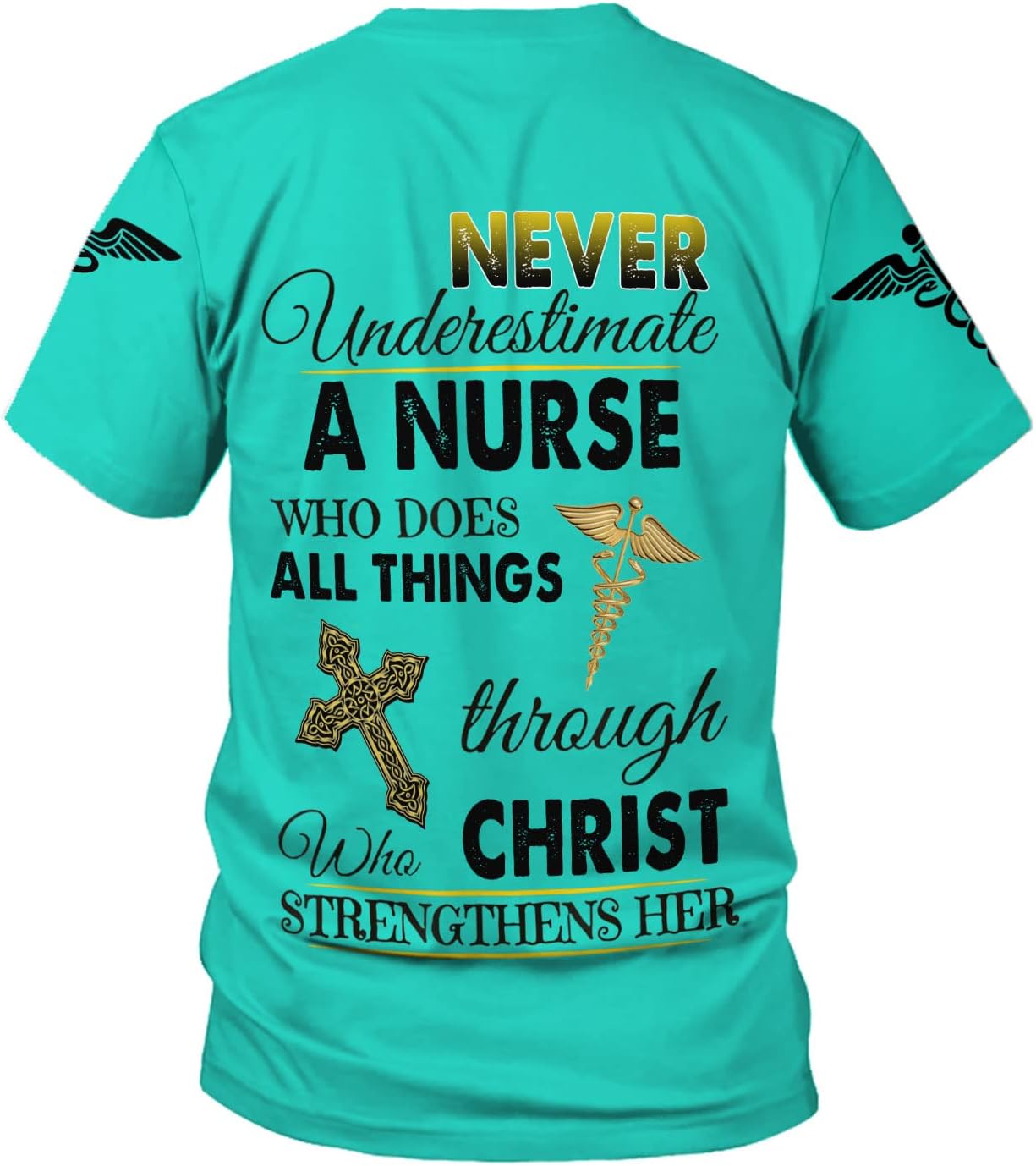 Mostprints Personalized Name Nurse Shirt, Nurse Shirts for Women, Nurse Shirts Gift, Nursing Shirts Emergency Shirts for Women