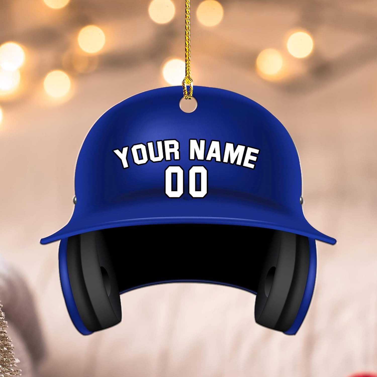 Parvii Personalized Baseball Ornament Christmas Tree Decoration, Custom Baseball Christmas 2023, Baseball Lover Gifts, Baseball Tree Hanging Ornament, Baseball Team Gift (Baseball 3)