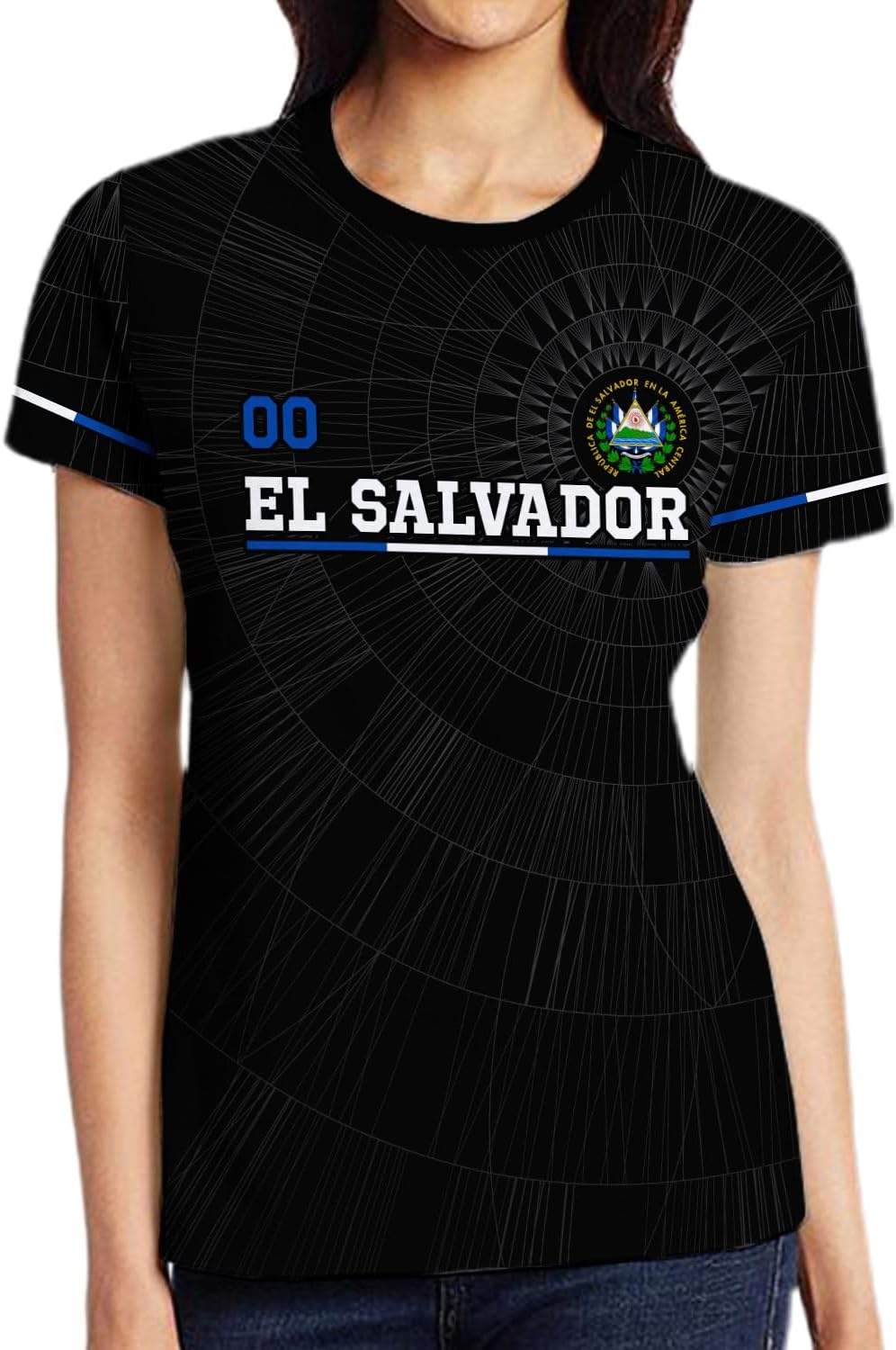 Personalized El Salvador Shirt Custom Camiseta de El Salvador Flag Shirt Men, Women Salvadorans Pride El Salvadore�a Gift