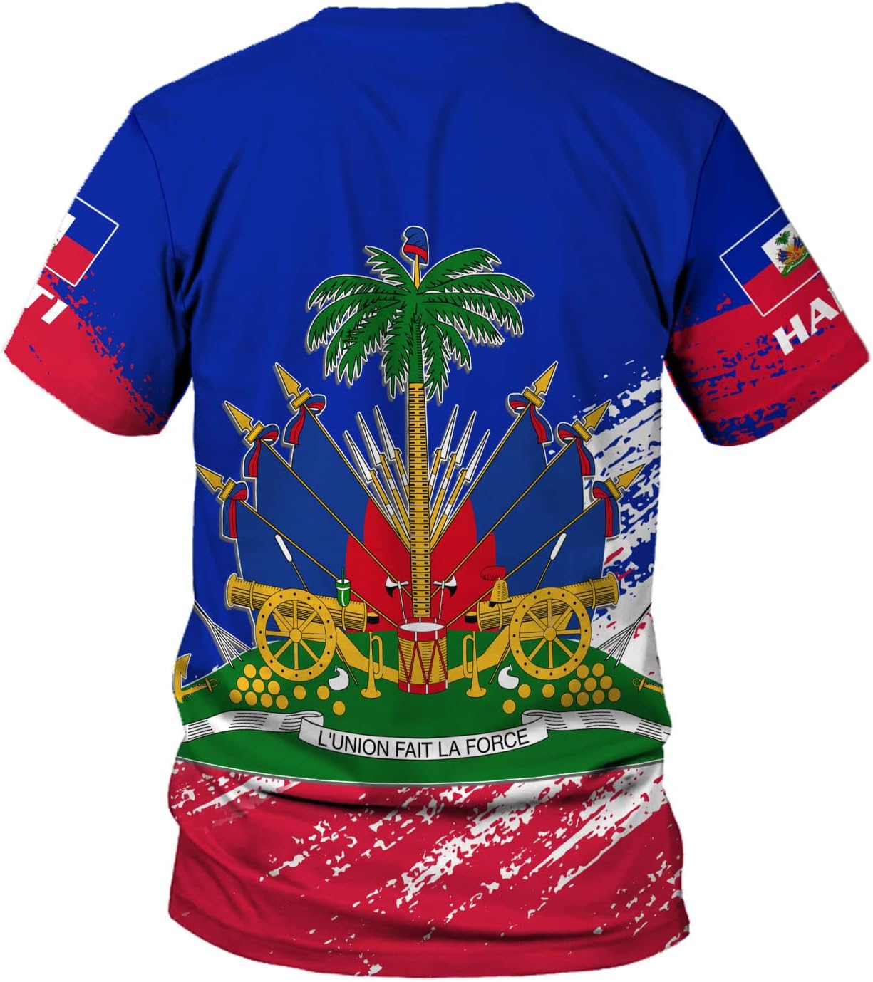 AOVL Personalized Haiti Shirt Haitians Flag Pride Shirt Haiti Shirts for Men & Women Haitian Pride Tshirt Haitian Flag Shirt