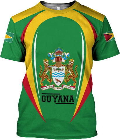 Personalized Name Guyana Shirts for Men and Women,Guyana Flag Funny Patriotic T-Shirt, Guyanese Pride Flag Shirt