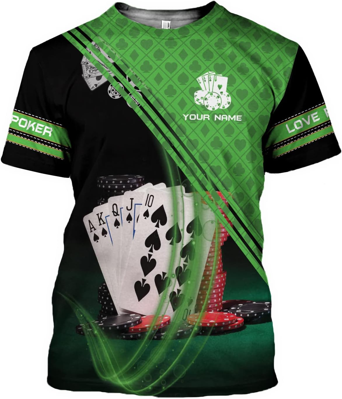 Royal Fight Personalized Poker Shirt 3D Funny Poker Shirt for Men Casino Poker Shirt Gifts Men Women Funny Poker Gift