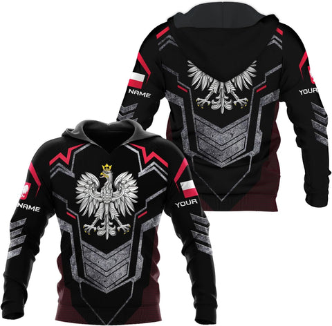 Parvii Personalized Poland Shirt Women & Men, Polska Tshirt Women Poland Shirt 3D, Poland Pride Shirts, Polish Eagle Polska