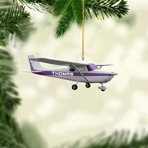 Personalized Airplane Ornament 2024, Airplane Christmas Ornaments, Airplane Ornaments for Christmas Tree, Plane Ornaments, Pilot Ornament, Fighter Jet Helicopter Traveling Hangling Gift Xmas (A9)