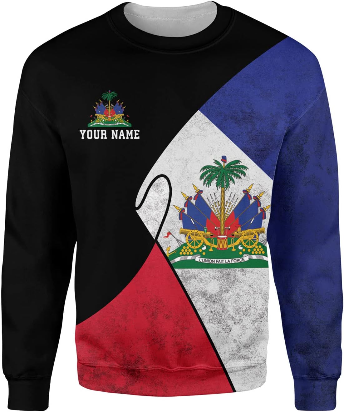Personalized Haiti 3D Shirt, Haitian Flag Shirt, Haitian Shirt for Women, Haitian Outfit for Men, Ayiti 1804 Haitian Pride