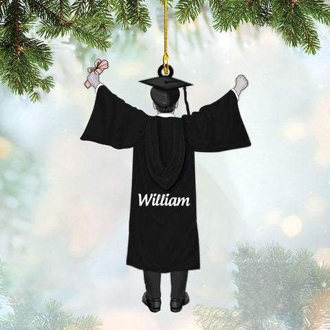 Personalized Graduation Ornaments Class of 2024 Graduation Gown Ornament Gifts Graduation Ornaments Class of 2025 College Graduation Ornaments Class of 2024 Graduate Ornament Tree Hanging Decor (G2)