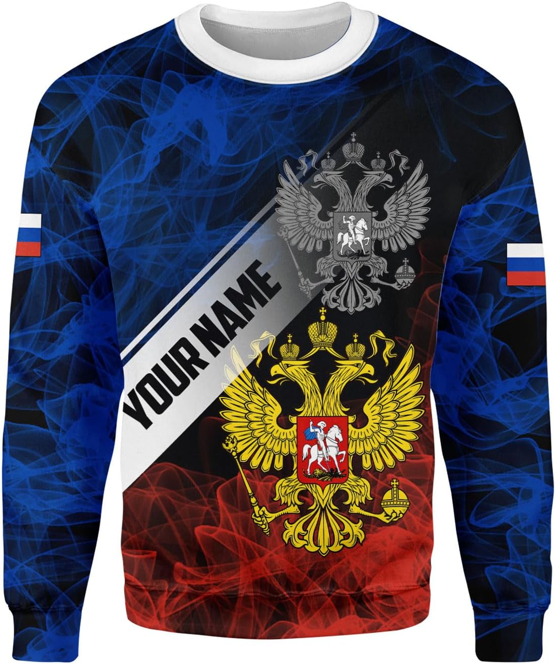 Personalized Russia Shirts Russian Shirt Russian Unisex Shirts Russia Flag Pride Shirts Russia Flag Coat of Arms Shirts