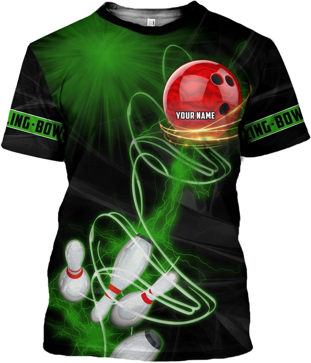 mostprints Personalized Name Bowling Shirts for Men & Women, Bowling Shirts for Team Bowling, Bowling Shirts Gift Unisex