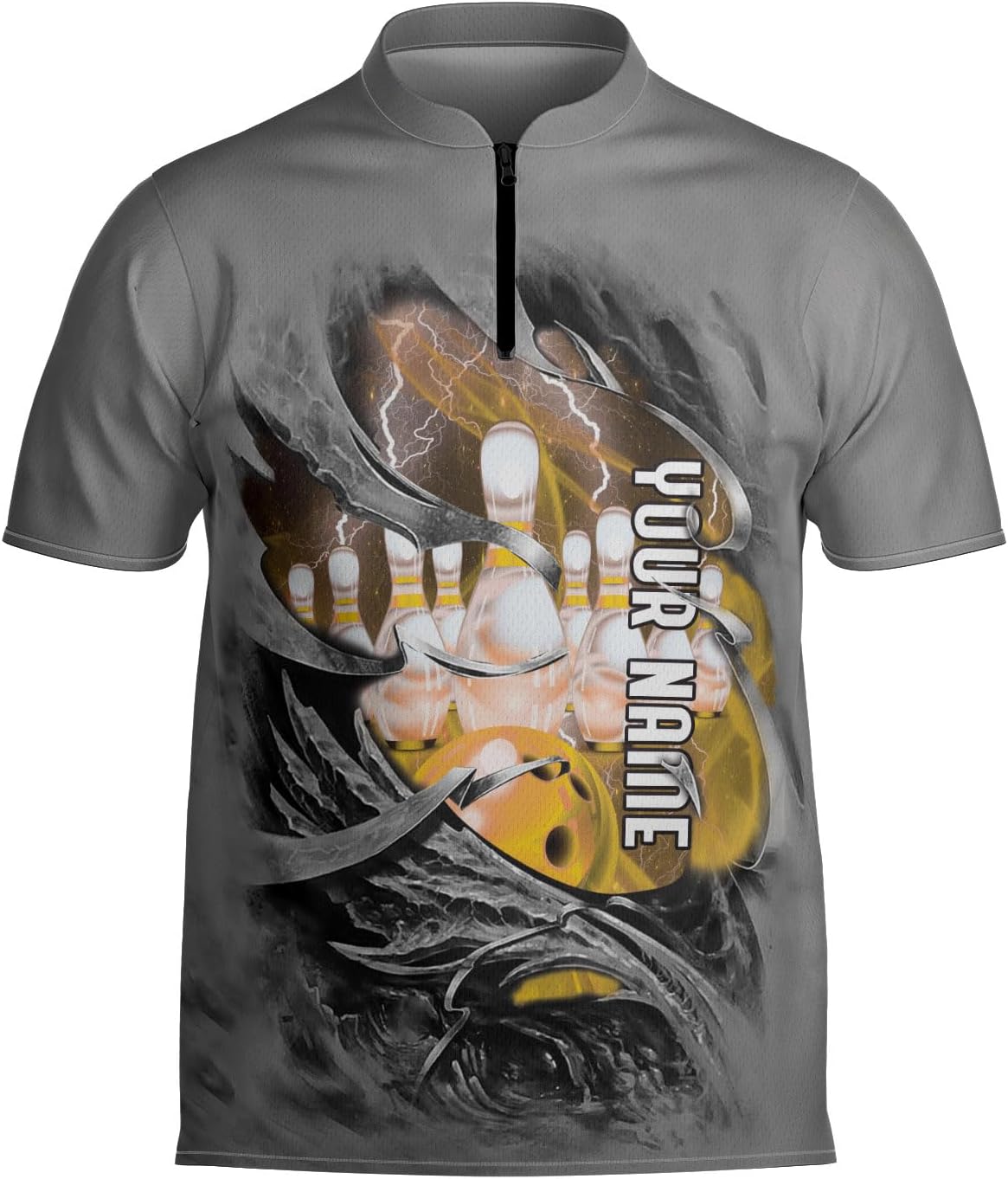 Artparel Personalized Bowling Jersey 3D Custom Bowling Shirts for Team Bowling Shirt Unisex for Men Women Bowling Jerseys 3D