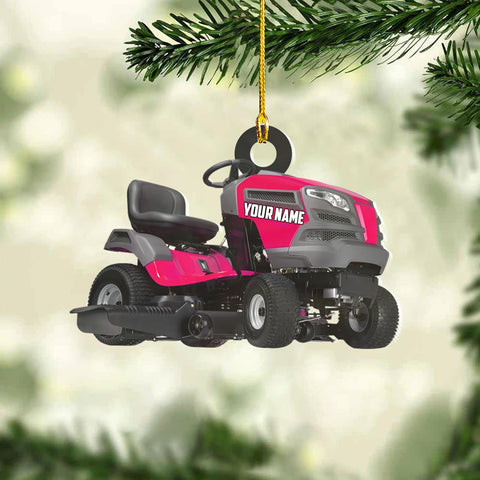 Personalized Lawnmower Ornaments 2024, Landscaper Christmas Ornament Lawnmower Ornament, Lawnmower Christmas Ornament Lawn Mower Ornaments Lawn Mower Riding Ornament Tree Hanging Xmas Gift (LM10)