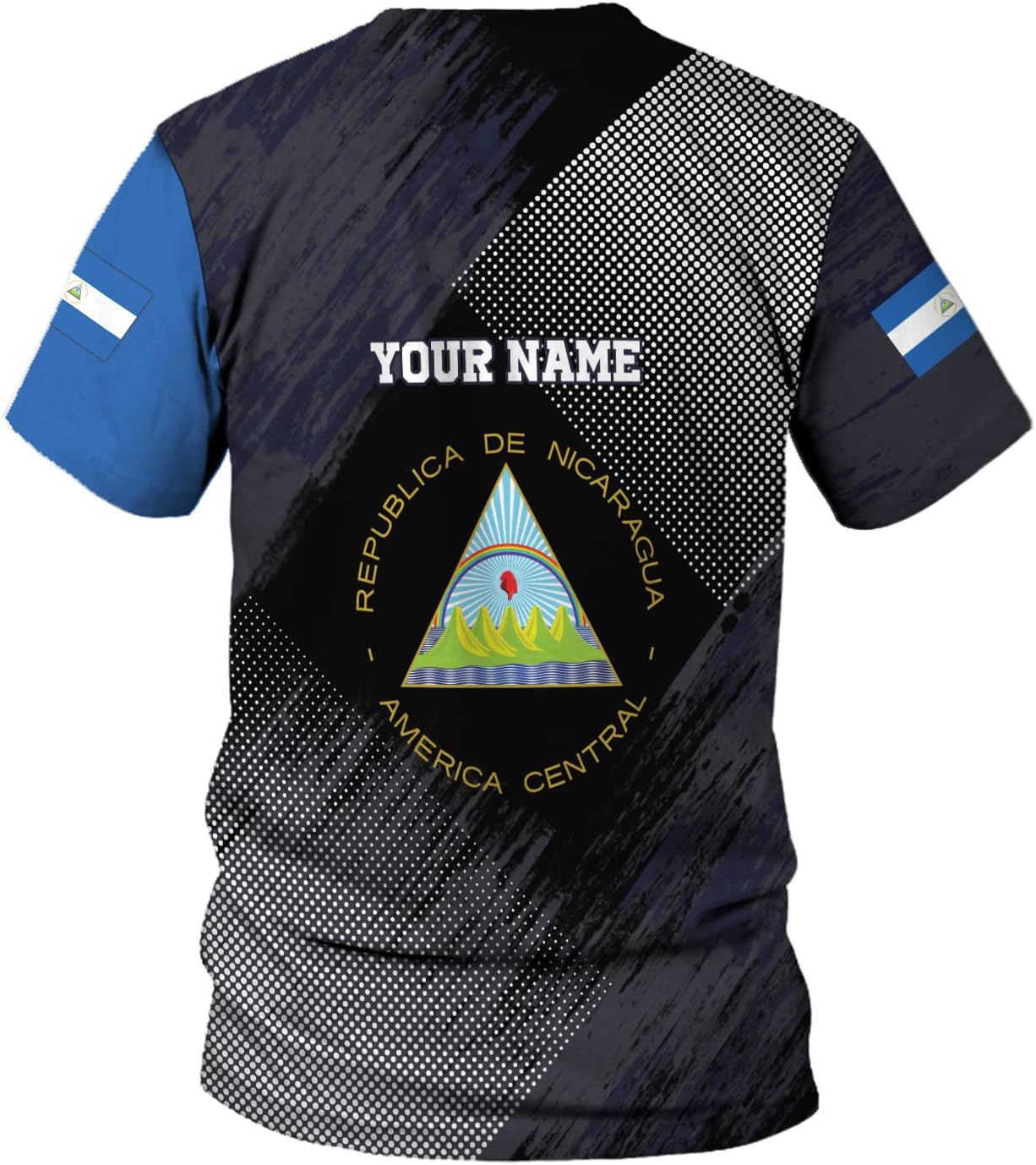 Personalized Nicaragua Shirt Custom Nicaragua Flag Lion Shirt for Men & Women Nicaraguan Camisas T-Shirt, Nicaragua Tshirt