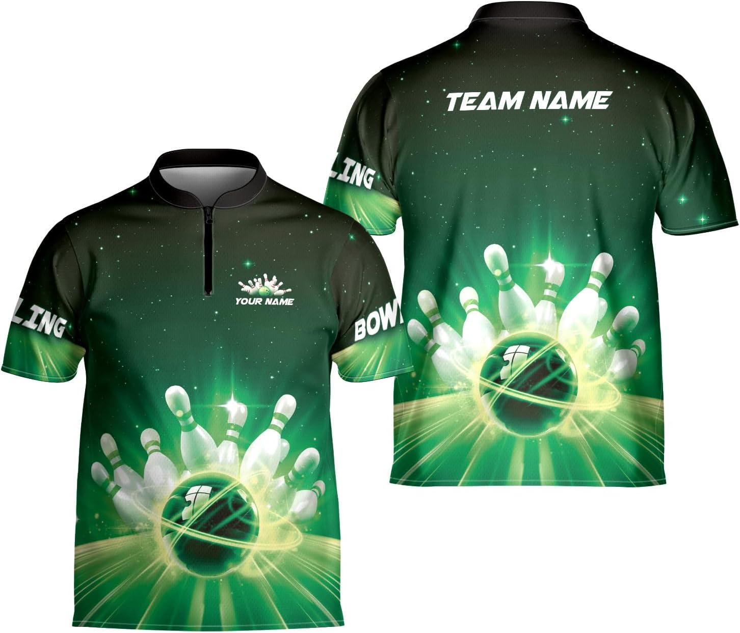 Custom Bowling Jersey for Men & Women - Style Shirts for Team