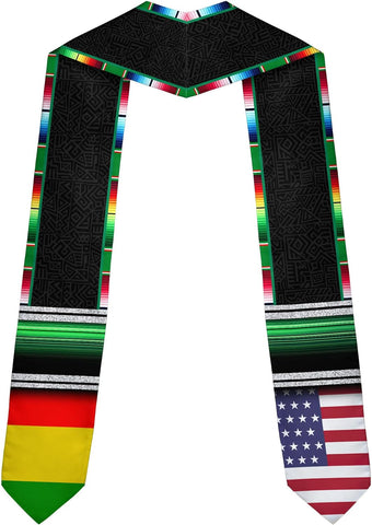 African American Graduation Sash, Graduation Stole Customize, African Graduation Sash, Graduation Stole Class of 2025