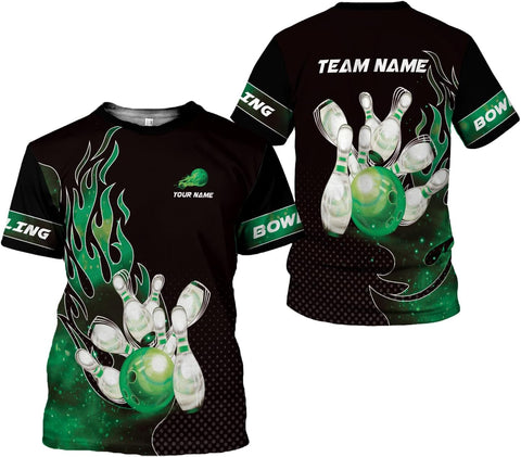 AOVL Custom Bowling Shirts for Men Bowling Shirts Bowling Shirts Unisex Bowling Jerseys for Men Custom Bowling Shirts for Men