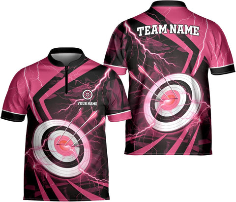 Custom Archery Jersey Shirt Bow & Arrow Personalized 3D Shirts for Archer Men Women Target Team Name Apparel Gifts