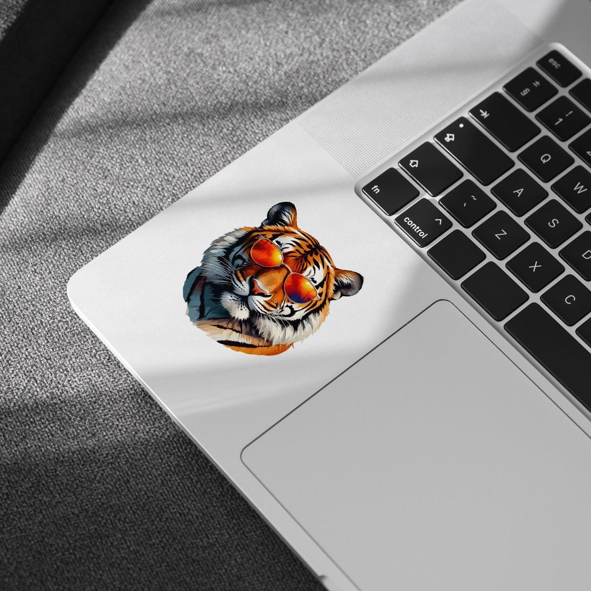 (3Pcs) Cool Tiger Sticker, Tiger Sunglasses Sticker, Tiger Decal, Tiger Sticker, Tiger Face Sticker, Tiger Bumper Sticker Vinyl Decal 3" - Stickers for Laptop Water Bottle Phone Car Window Helmet