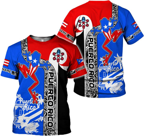 Mostefy Personalized Name Puerto Rico Shirt, Customized Puerto Rico Shirts for Men and Women, Puerto Rico Flag T-Shirt3