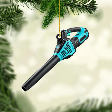 Royal Fight Custom Leaf Blower Christmas Ornament 2024 Leaf Blowers Ornament for Christmas Tree Decor Hanging Leaf Blower Ornament Lover Gift Xmas Leaf Blowers Gift Xmas (OLB13)