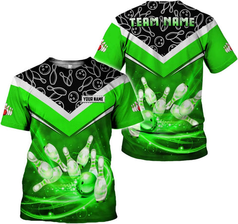 Rivelus Custom 3D Bowling Shirts Personalized for Men and Women - Unique Team Shirt & Gifts for Bowling Lovers