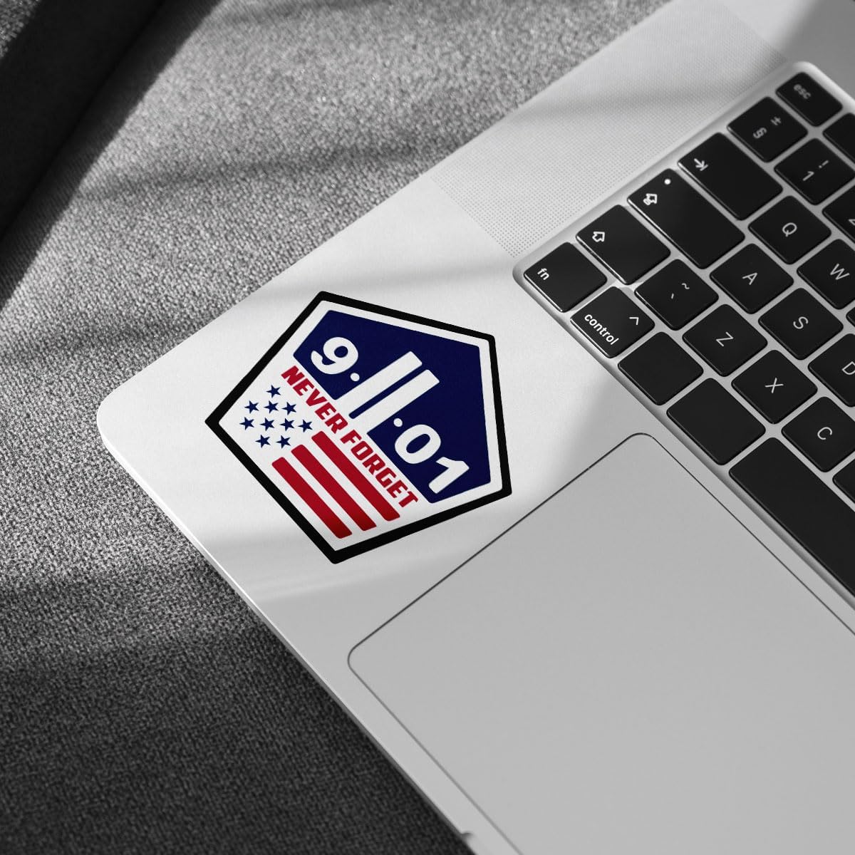 (3Pcs) Never Forget Twin Towers 9/11 Sticker, 9/11 USA Flag Memorial Sticker, Patriotic Day Decal, Memorial Car Decals - Stickers for Laptop Water Bottle Phone Car Window Helmet 3"