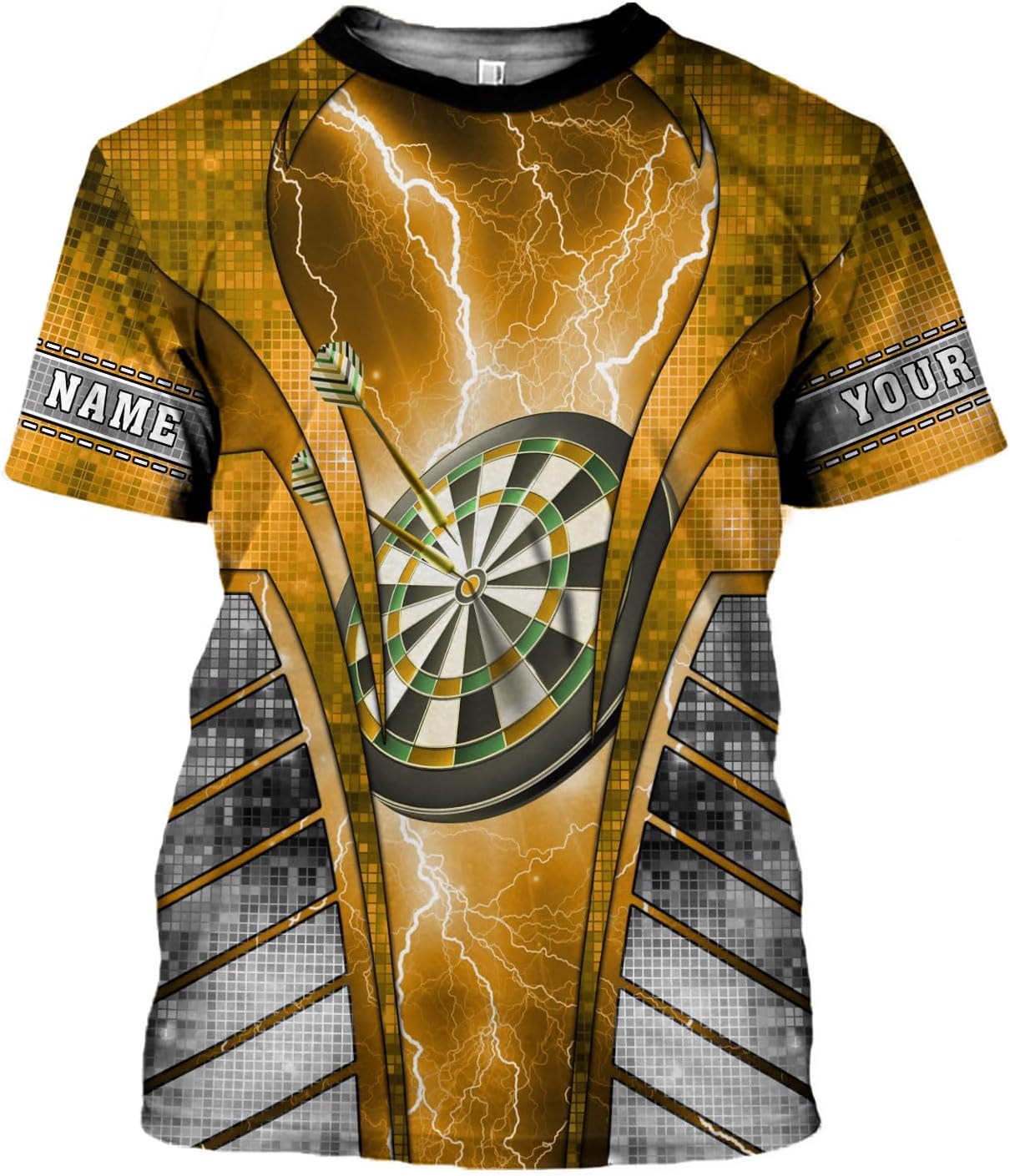 mostprints Personalized Dart Shirts, Darts Shirts for Men, Dart Jerseys for Teams, Dartboard Players Shirt Darts Board Gift