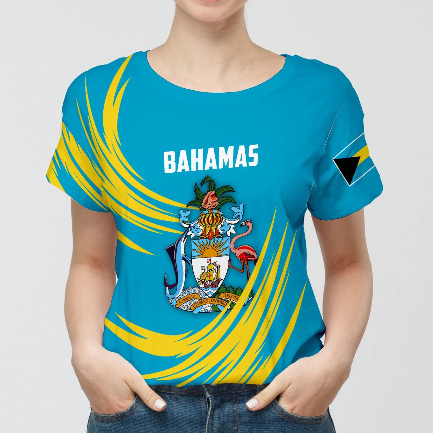 RoyalBro Personalized Bahamas Tshirt, Bahamas Souvenir Shirts Bahamian Shirt in Womens, Bahamas Shirt for Men Bahama Gift