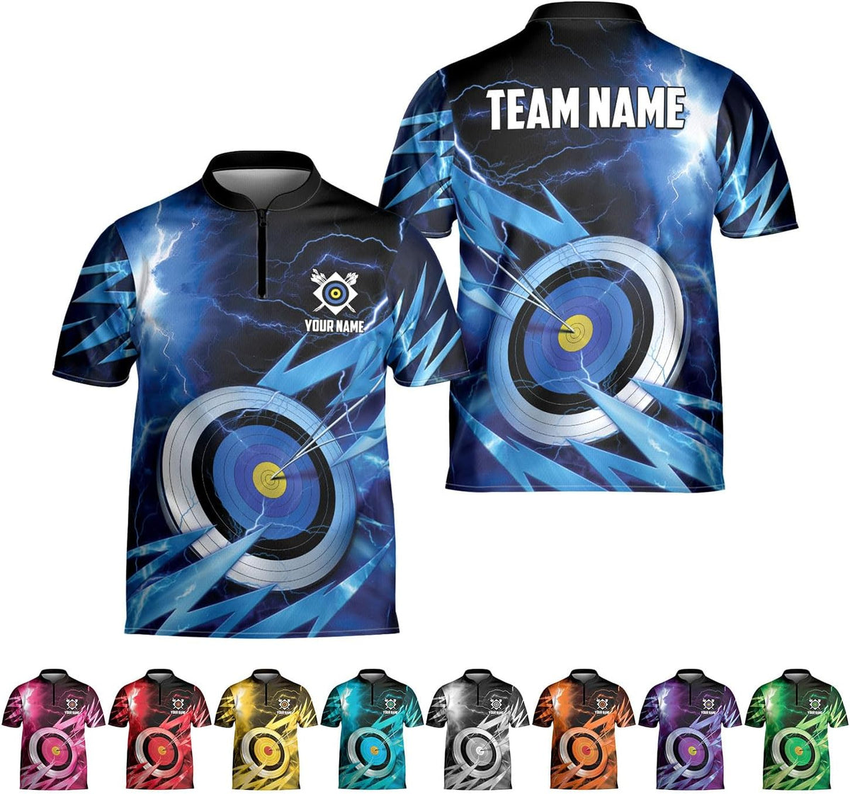 Custom Archery Jersey Shirt Bow & Arrow Personalized 3D Shirts for Archer Men Women Target Team Name Apparel Gifts