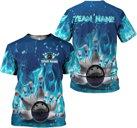 Custom Bowling Shirts, Personalized Name Bowling Shirts Unisex, Bowling Jerseys for Men & Women, Team Bowling Shirt Gift
