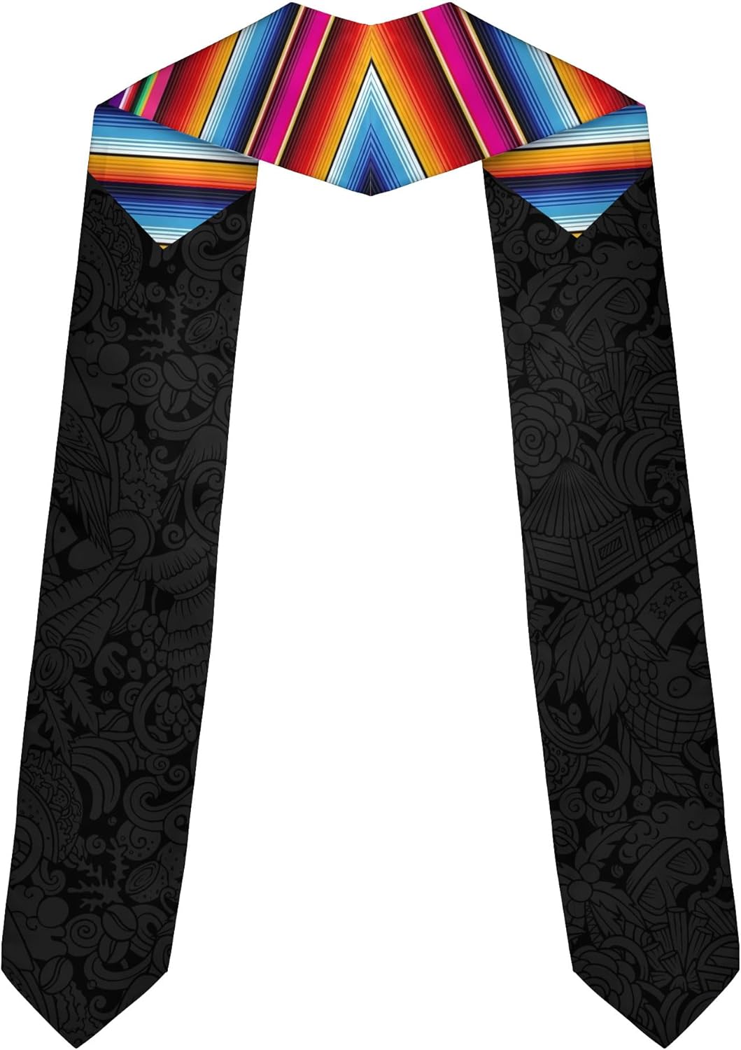 Pretyprints Honduran Graduation Sash, Custom Honduran American Flag Graduation Sash 2025, Honduras Graduation Stole