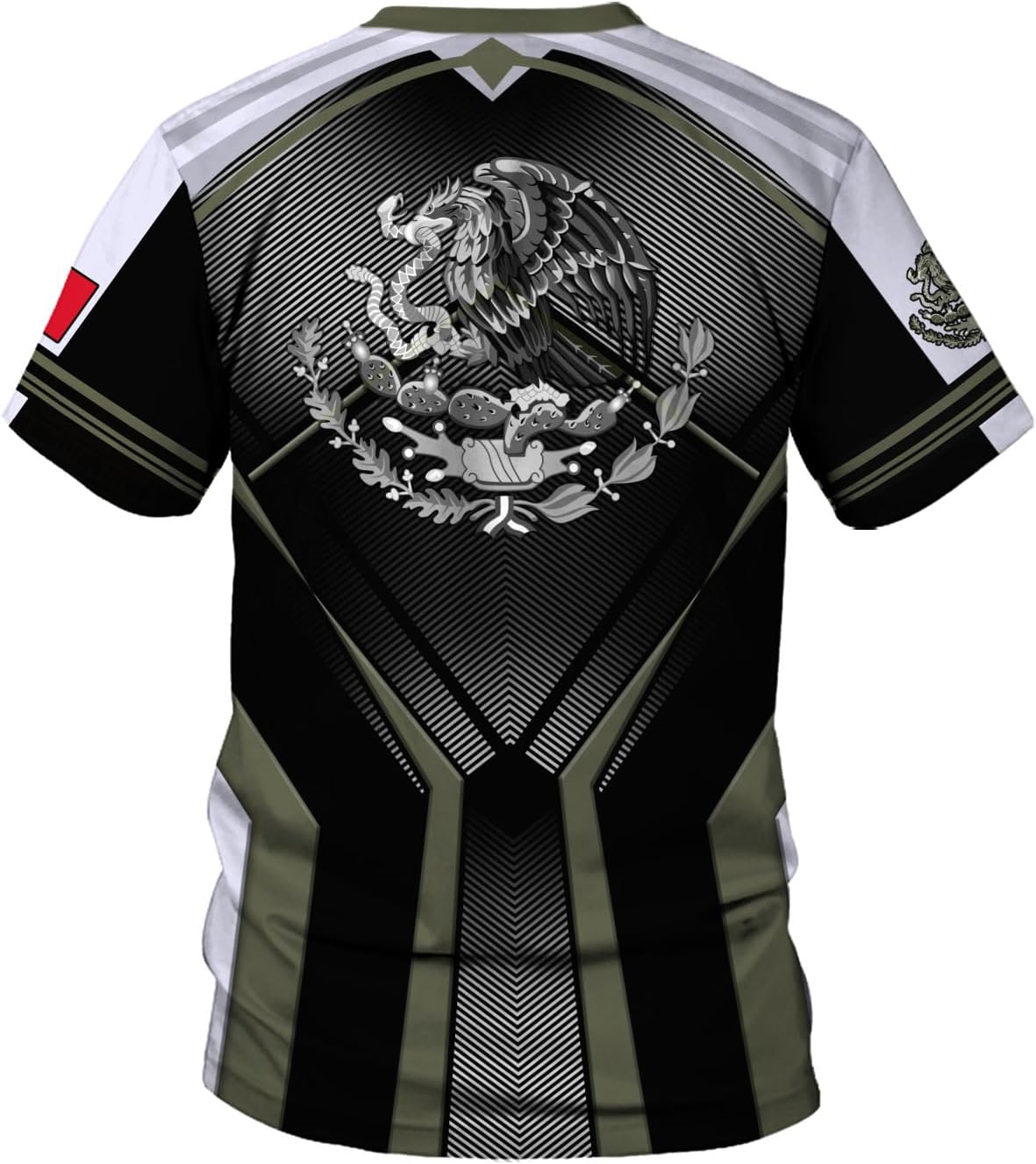 Rivelus Personalized Name Mexican Shirts for Men, Customized Mexico Shirts for Men, Mexico Shirts for Women Mexico Shirt