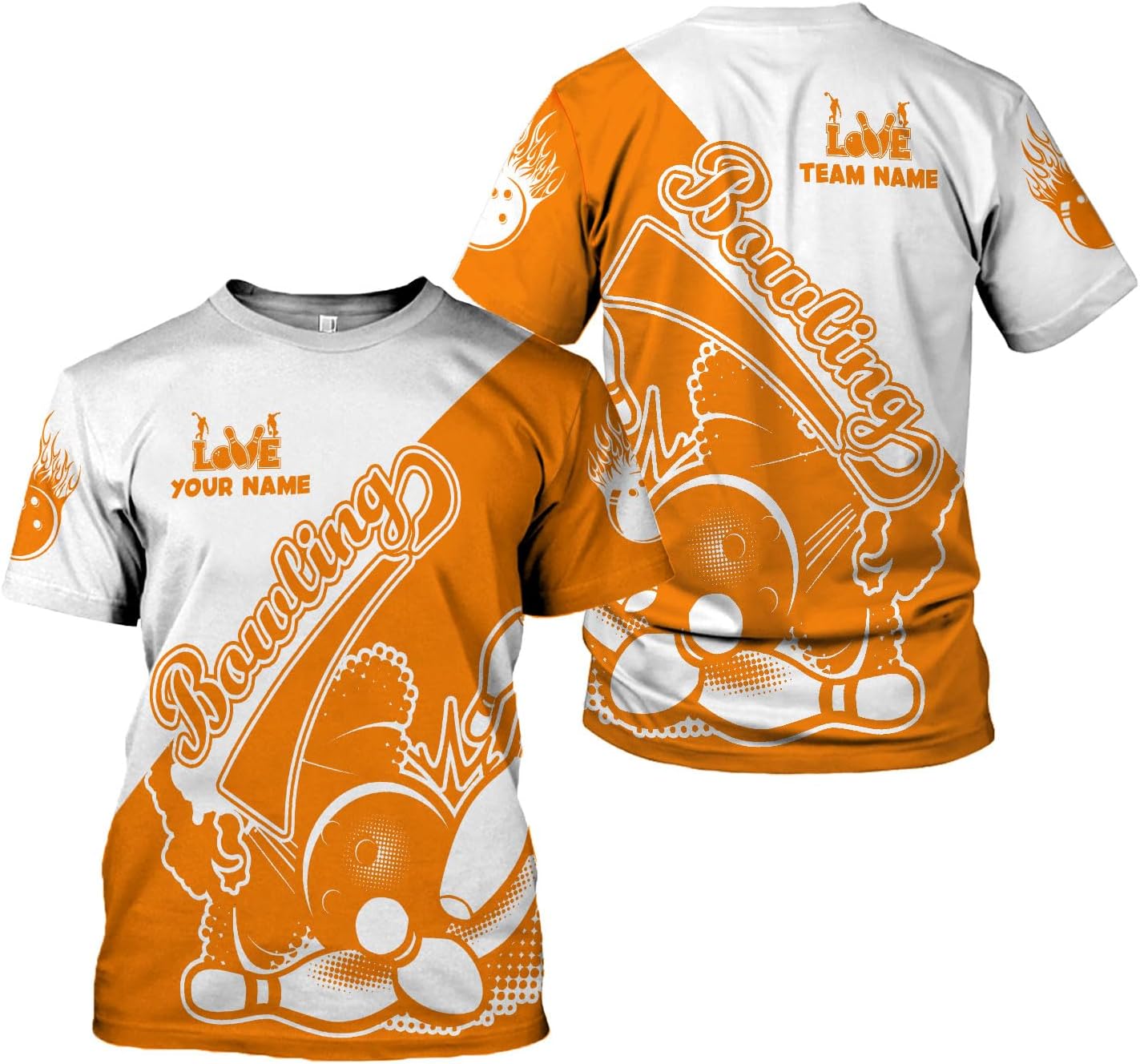 Custom Bowling Shirts, Personalized Name Bowling Shirts Unisex, Bowling Jerseys for Men & Women, Team Bowling Shirt Gift