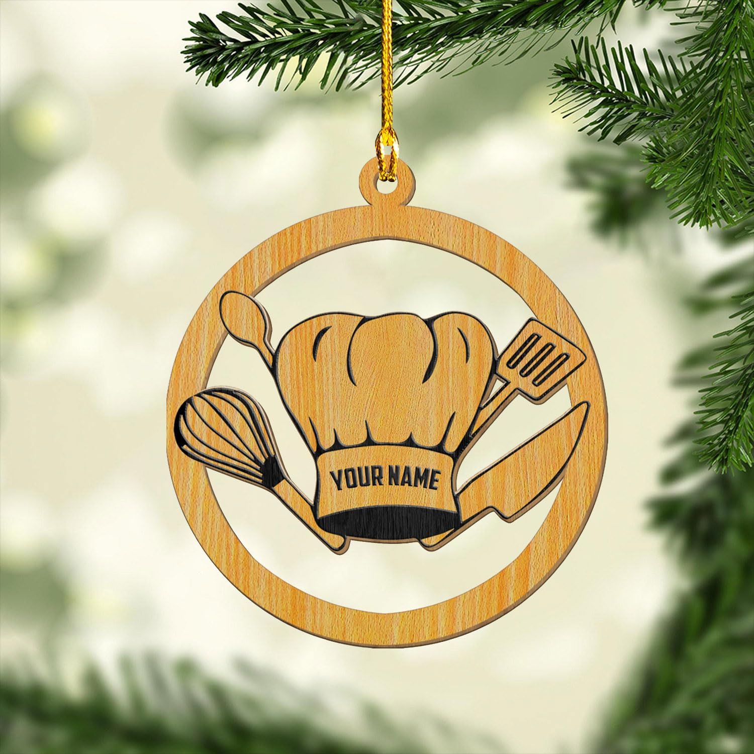 Personalized Baking Mixer Ornament, Baker Ornament for Christmas 2023, Baking Ornaments for Christmas Tree, Chef Christmas Ornament Tree Hanging Ornament Pine Decorations (Baker 15)