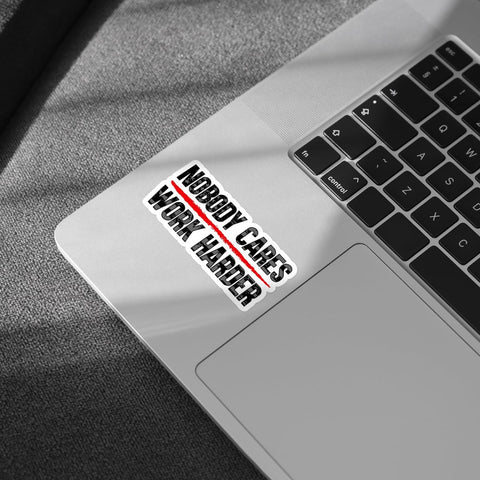 3 Pcs Nobody Cares Work Harder Sticker, Workout Gym Motivational Adulting is Hard Stickers, Truck Sticker, Sarcastic Work Stickers - Vinyl Stickers for Water Bottles Laptop Phone Car 3 ''