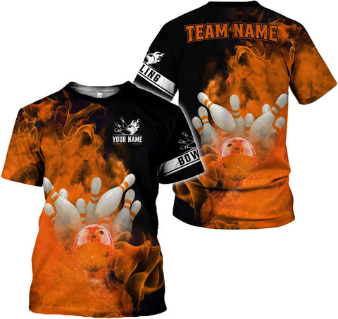 Mostprints Personalized Name Bowling Shirts for Men and Women 3D, Bowling Shirts for Team Bowling, Bowling Shirts Gift