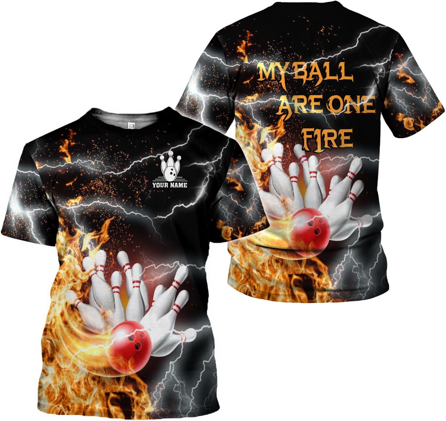 Podagree Personalized Name Bowling Shirts for Men and Women 3D, Bowling Shirts for Team Bowling, Bowling Shirts Gift
