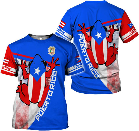 Mostefy Personalized Name Puerto Rico Shirt, Customized Puerto Rico Shirts for Men and Women, Puerto Rico Flag T-Shirt3