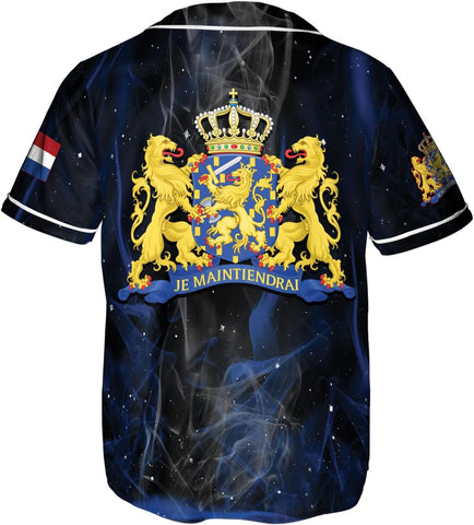 Leprints Personalized Netherlands Jersey, Netherlands Soccer Shirt Baseball Dutch Pride Flag Jersey Men Women Country Shirts