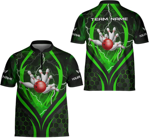 Ligthuy Personalized Name Bowling Jersey 3D, Custom Bowling Shirts for Team, Bowling Shirt Unisex for Men & Women4
