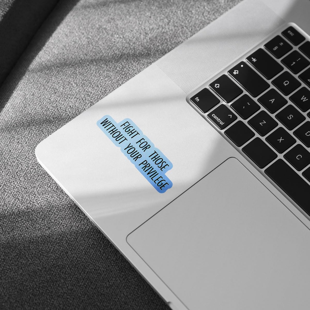 (3pcs) Fight for Those Without Your Privilege Sticker, Equality Human Rights Sticker Die-Cut Waterproof Vinyl Sticker Laptop Water Bottle Window Phone Helmet