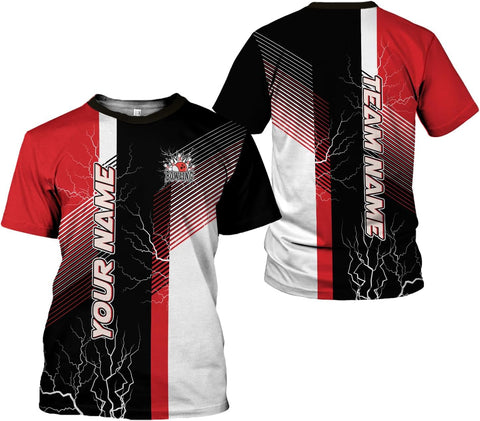 Podagree Personalized Name Bowling Shirts for Men and Women 3D, Bowling Shirts for Team Bowling, Bowling Shirts Gift