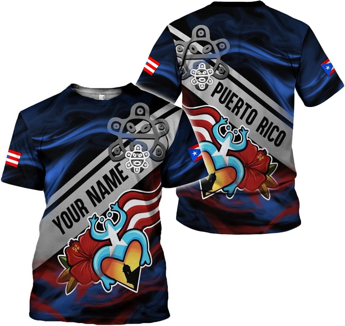 Mostefy Personalized Name Puerto Rico Shirt, Customized Puerto Rico Shirts for Men and Women, Puerto Rico Flag T-Shirt3