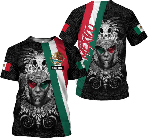 Personalized Name Mexican Hoodie 3D, Customized Mexican Hoodies for Men, Unisex Mexico Hoodie, Mexico Hoodies for Men 1
