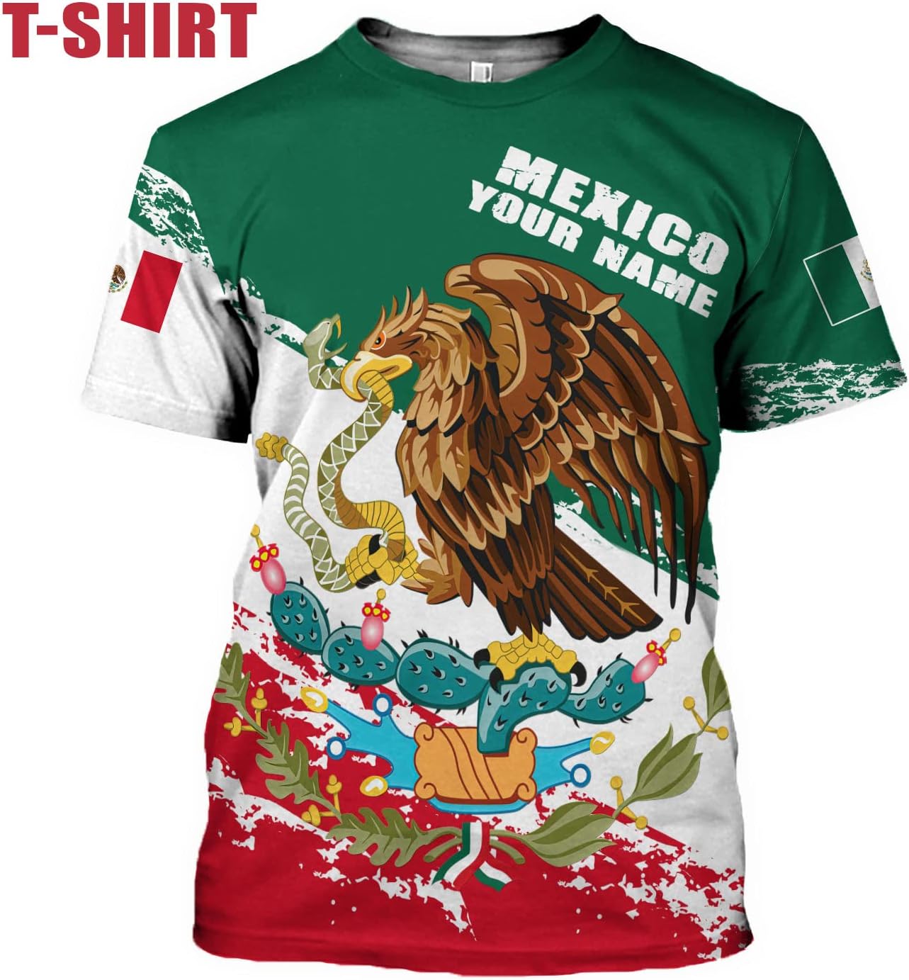 Personalized Name Mexican Hoodie 3D, Customized Mexican Hoodies for Men, Unisex Mexico Hoodie 3D, Mexico Hoodies for Men, Mexico Flag Gift for Women, T Shirt, Zip Up Hoodie, Sweatshirt HD42