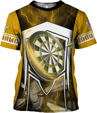 mostprints Personalized Dart Shirts, Darts Shirts for Men, Dart Jerseys for Teams, Dartboard Players Shirt Darts Board Gift