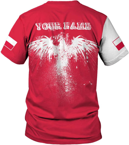 Parvii Personalized Poland Shirt Women & Men, Polska Tshirt Women Poland Shirt 3D, Poland Pride Shirts, Polish Eagle Polska
